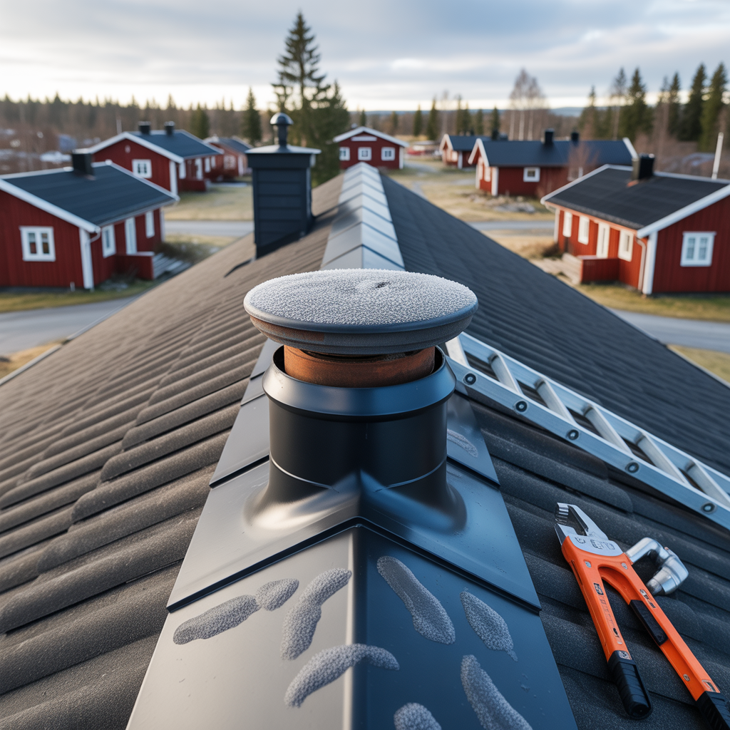 avloppsluftare pa taket felsokning och atgarder
